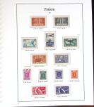 1849-2005, Collection de France en 9 albums, obl. au