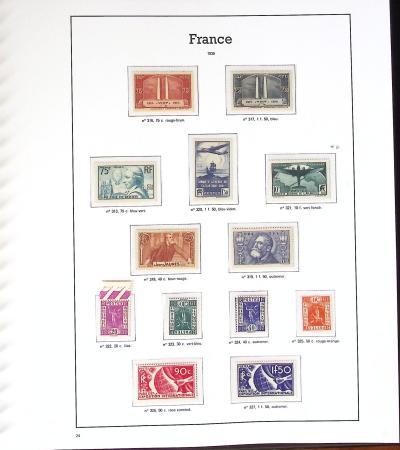 1849-2005, Collection de France en 9 albums, obl. au