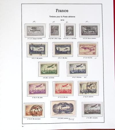 1849-2005, Collection de France en 9 albums, obl. au