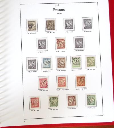 1849-2005, Collection de France en 9 albums, obl. au
