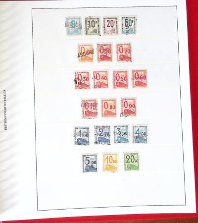 1849-2005, Collection de France en 9 albums, obl. au