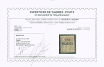 N°20 2c lilas brun sur paille, obl., dentelure refaite
