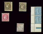 1849-1873, Sélection de classiques dont n°1, 2 (x3),