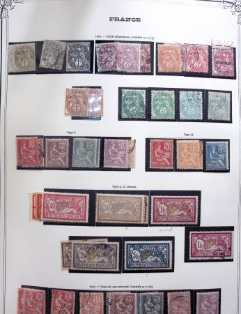 1849-1975 Belle collection de France en un album Y&T,