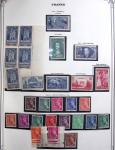 1849-1975 Belle collection de France en un album Y&T,