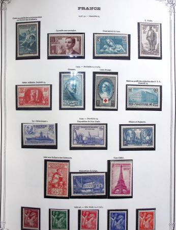1849-1975 Belle collection de France en un album Y&T,