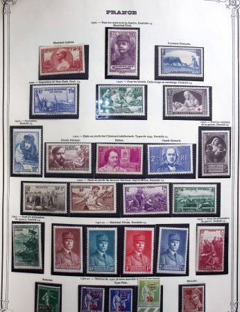 1849-1975 Belle collection de France en un album Y&T,