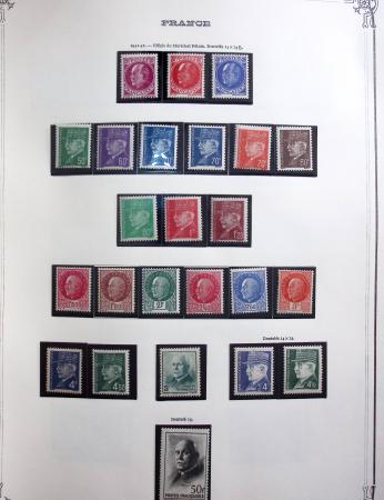 1849-1975 Belle collection de France en un album Y&T,