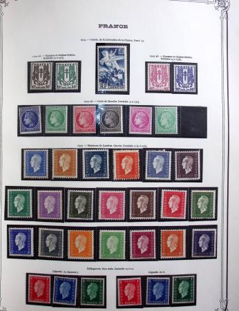 1849-1975 Belle collection de France en un album Y&T,