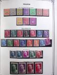 1849-1975 Belle collection de France en un album Y&T,