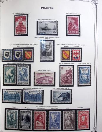 1849-1975 Belle collection de France en un album Y&T,