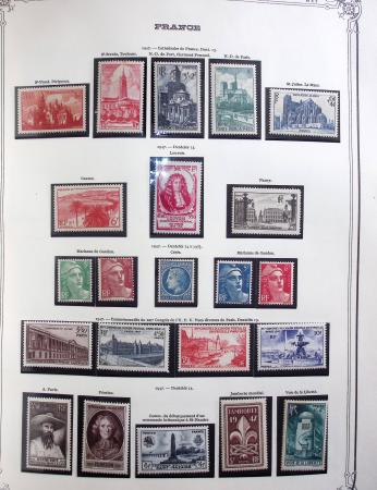 1849-1975 Belle collection de France en un album Y&T,