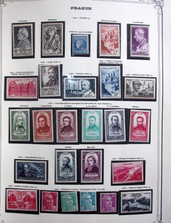 1849-1975 Belle collection de France en un album Y&T,