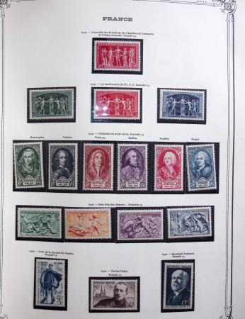 1849-1975 Belle collection de France en un album Y&T,