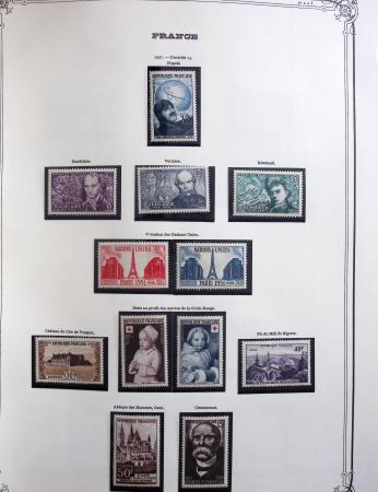 1849-1975 Belle collection de France en un album Y&T,