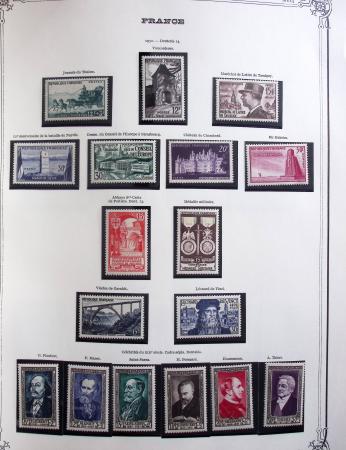 1849-1975 Belle collection de France en un album Y&T,