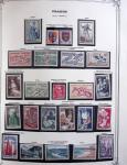 1849-1975 Belle collection de France en un album Y&T,