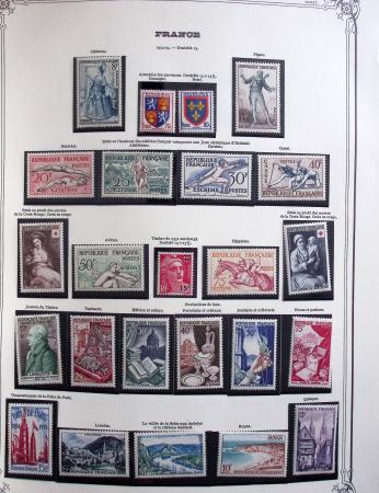 1849-1975 Belle collection de France en un album Y&T,
