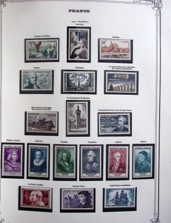 1849-1975 Belle collection de France en un album Y&T,