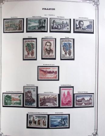 1849-1975 Belle collection de France en un album Y&T,