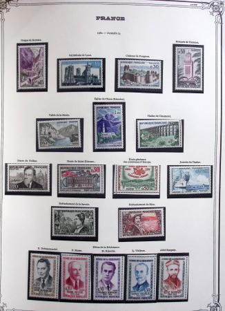 1849-1975 Belle collection de France en un album Y&T,