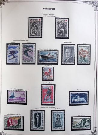 1849-1975 Belle collection de France en un album Y&T,