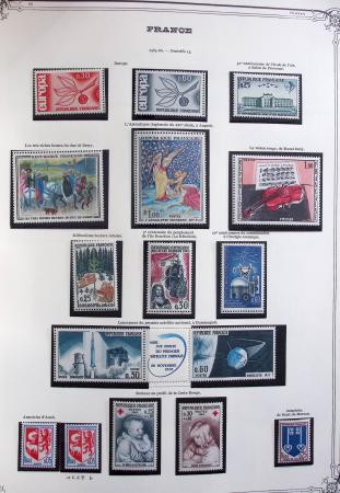 1849-1975 Belle collection de France en un album Y&T,