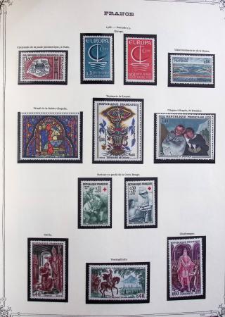 1849-1975 Belle collection de France en un album Y&T,