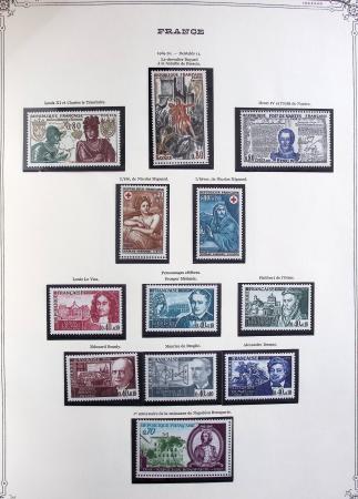 1849-1975 Belle collection de France en un album Y&T,