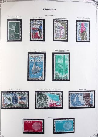 1849-1975 Belle collection de France en un album Y&T,