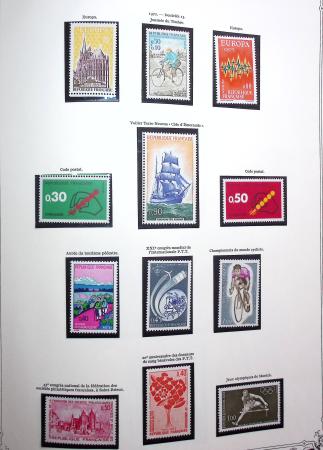 1849-1975 Belle collection de France en un album Y&T,