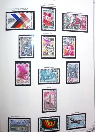 1849-1975 Belle collection de France en un album Y&T,