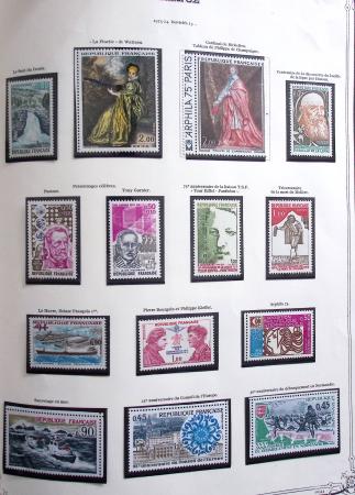 1849-1975 Belle collection de France en un album Y&T,