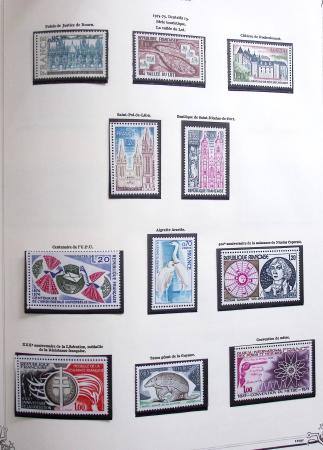 1849-1975 Belle collection de France en un album Y&T,
