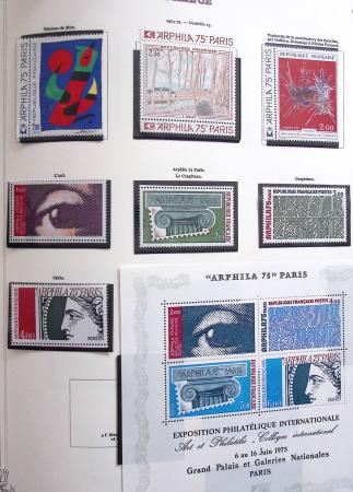1849-1975 Belle collection de France en un album Y&T,