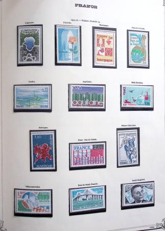 1849-1975 Belle collection de France en un album Y&T,