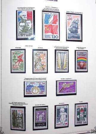 1849-1975 Belle collection de France en un album Y&T,