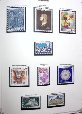 1849-1975 Belle collection de France en un album Y&T,