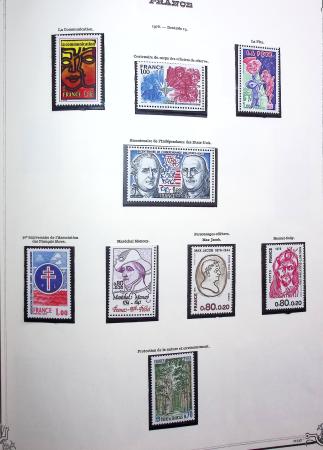 1849-1975 Belle collection de France en un album Y&T,