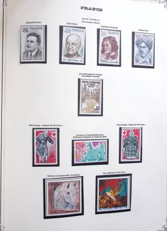 1849-1975 Belle collection de France en un album Y&T,