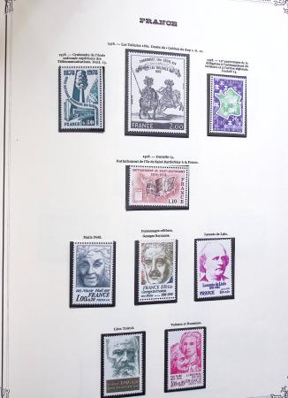 1849-1975 Belle collection de France en un album Y&T,