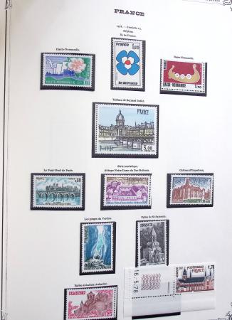 1849-1975 Belle collection de France en un album Y&T,