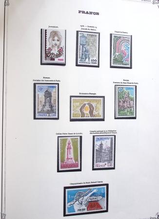 1849-1975 Belle collection de France en un album Y&T,