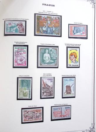1849-1975 Belle collection de France en un album Y&T,
