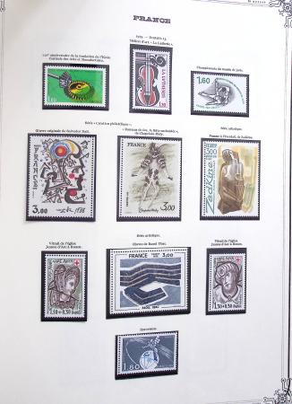 1849-1975 Belle collection de France en un album Y&T,