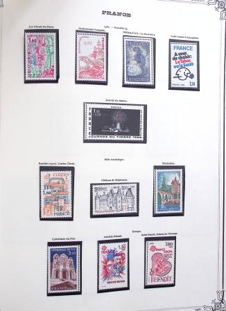 1849-1975 Belle collection de France en un album Y&T,