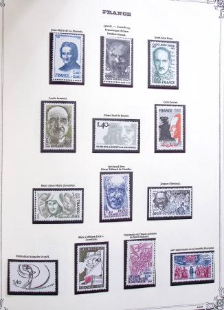1849-1975 Belle collection de France en un album Y&T,