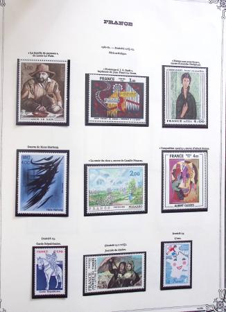 1849-1975 Belle collection de France en un album Y&T,