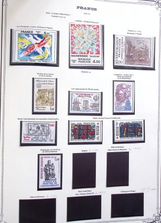 1849-1975 Belle collection de France en un album Y&T,