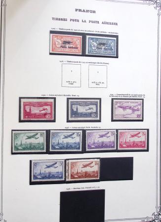 1849-1975 Belle collection de France en un album Y&T,